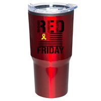 R.E.D. Remember Everyone Deployed Red Friday Tumbler