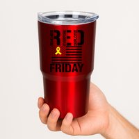 R.E.D. Remember Everyone Deployed Red Friday Tumbler