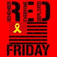 R.E.D. Remember Everyone Deployed Red Friday Premium T-Shirt