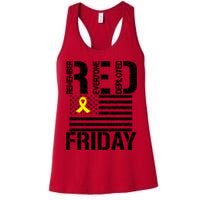 R.E.D. Remember Everyone Deployed Red Friday Womens Tank Top
