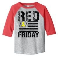 R.E.D. Remember Everyone Deployed Red Friday Toddler Fine Jersey T-Shirt