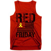 R.E.D. Remember Everyone Deployed Red Friday Tank Top