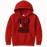 R.E.D. Remember Everyone Deployed Red Friday Kids Hoodie