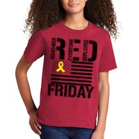 R.E.D. Remember Everyone Deployed Red Friday Kids T-Shirt