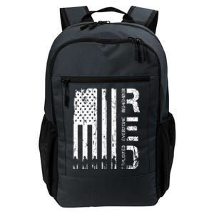 Red Remember Everyone Deployed Military Friday Wear Veterans Daily Commute Backpack