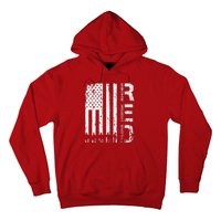 Red Remember Everyone Deployed Military Friday Wear Veterans Hoodie