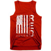 Red Remember Everyone Deployed Military Friday Wear Veterans Tank Top