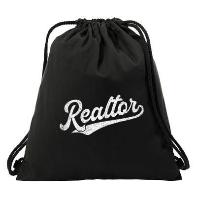 Realtor Real Estate Agent Drawstring Bag