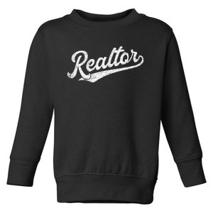 Realtor Real Estate Agent Toddler Sweatshirt