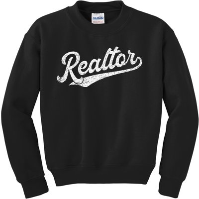 Realtor Real Estate Agent Kids Sweatshirt