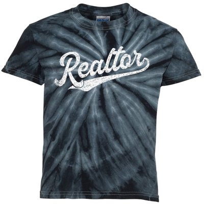 Realtor Real Estate Agent Kids Tie-Dye T-Shirt