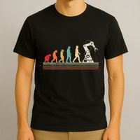 Robot Robotics Engineer Retro Vintage T-Shirt