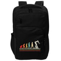 Robot Robotics Engineer Retro Vintage Impact Tech Backpack