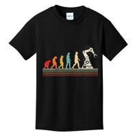 Robot Robotics Engineer Retro Vintage Kids T-Shirt