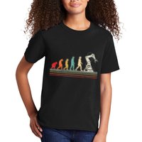 Robot Robotics Engineer Retro Vintage Kids T-Shirt