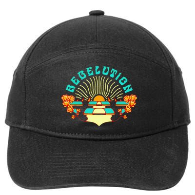 Rebelution 7-Panel Snapback Hat