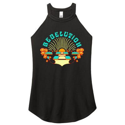 Rebelution Women's Perfect Tri Rocker Tank