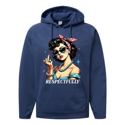 Respectfully Performance Fleece Hoodie