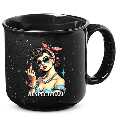 Respectfully 15oz Campfire Ceramic Mug