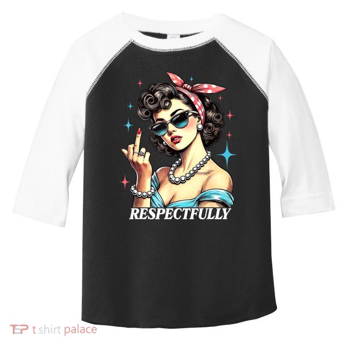 Respectfully Toddler Fine Jersey T-Shirt
