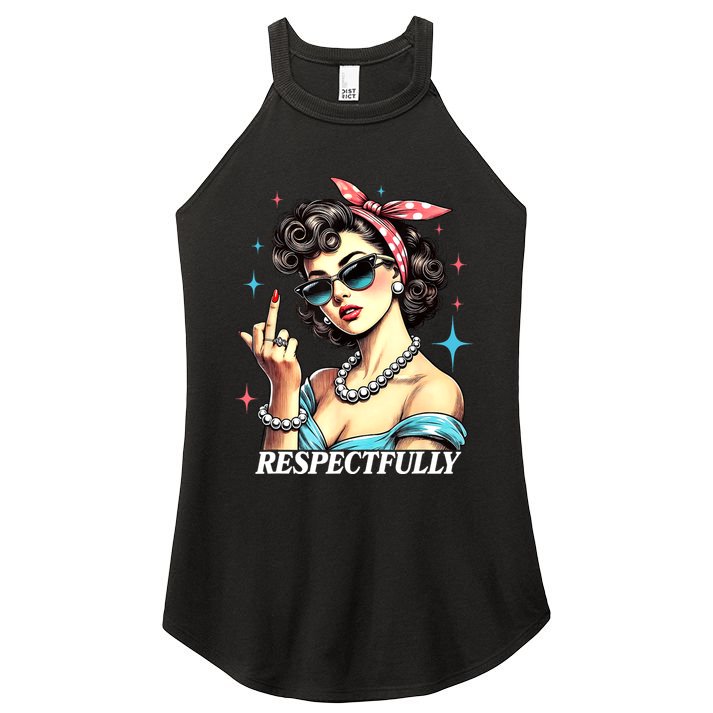 Respectfully Women's Perfect Tri Rocker Tank