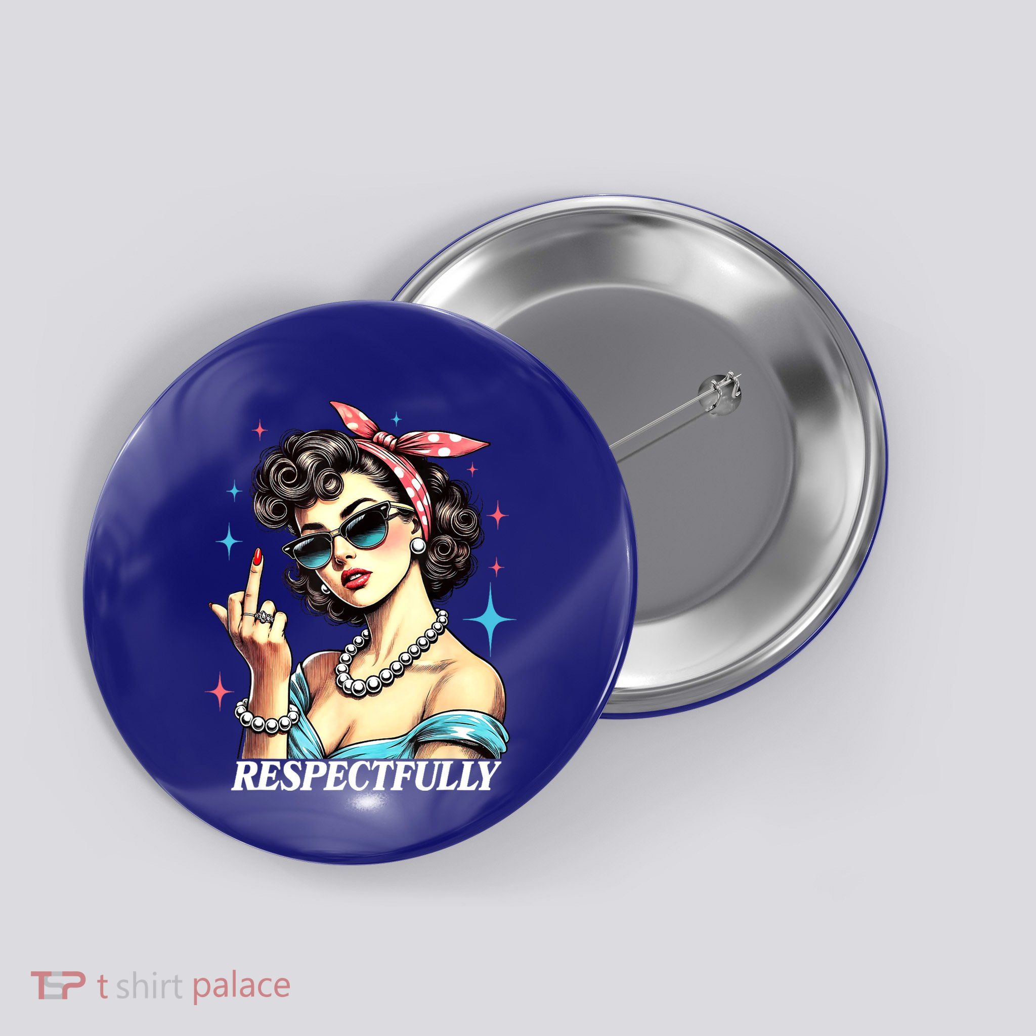 Respectfully Button