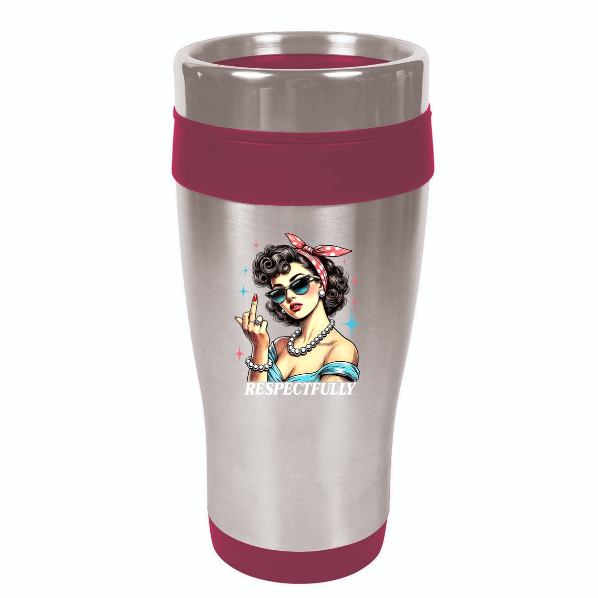 Respectfully 16oz Travel Tumbler
