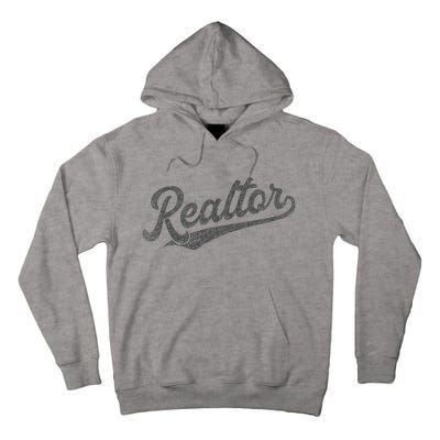 Realtor Real Estate Agent Retro Tall Hoodie