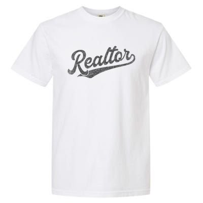 Realtor Real Estate Agent Retro Garment-Dyed Heavyweight T-Shirt