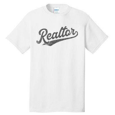 Realtor Real Estate Agent Retro Tall T-Shirt