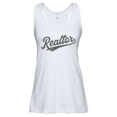 Realtor Real Estate Agent Retro Ladies Essential Flowy Tank