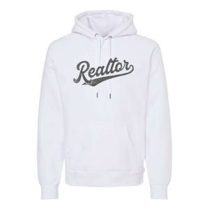 Realtor Real Estate Agent Retro Premium Hoodie