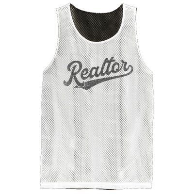 Realtor Real Estate Agent Retro Mesh Reversible Basketball Jersey Tank