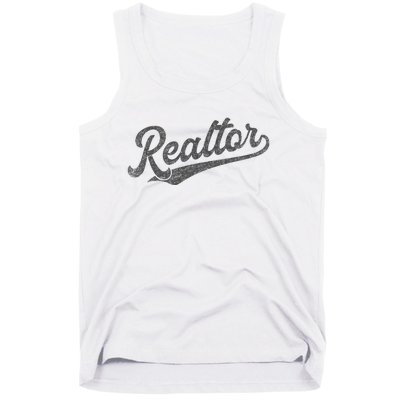 Realtor Real Estate Agent Retro Tank Top