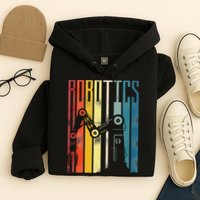 Robot Robotics Engineer Vintage Robotics Hoodie