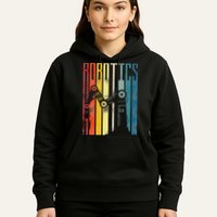 Robot Robotics Engineer Vintage Robotics Hoodie
