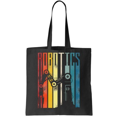 Robot Robotics Engineer Vintage Robotics Tote Bag