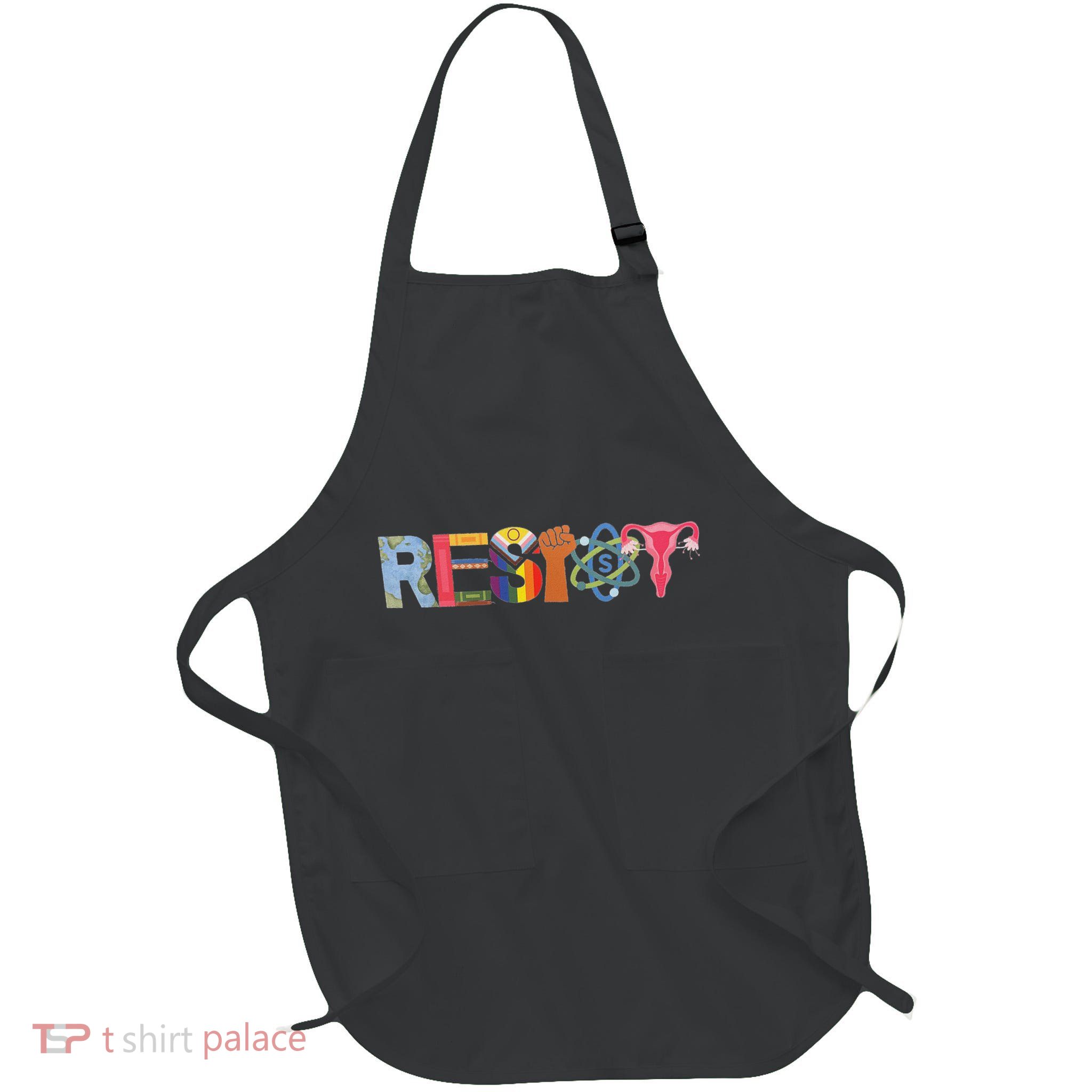 Resist Full-Length Apron With Pockets