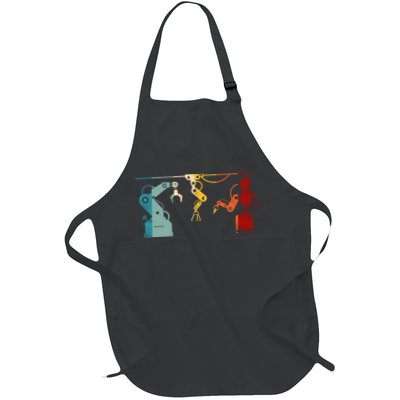 Robot Robotics Engineer Retro Vintage Apron
