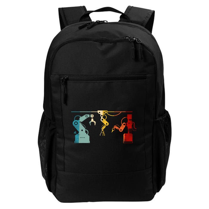 Robot Robotics Engineer Retro Vintage Backpack