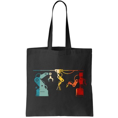 Robot Robotics Engineer Retro Vintage Bag