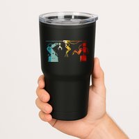 Robot Robotics Engineer Retro Vintage Tumbler