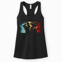 Robot Robotics Engineer Retro Vintage Womens Tank Top