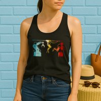 Robot Robotics Engineer Retro Vintage Womens Tank Top