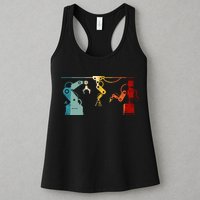Robot Robotics Engineer Retro Vintage Womens Tank Top