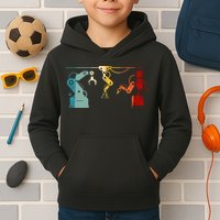 Robot Robotics Engineer Retro Vintage Kids Hoodie