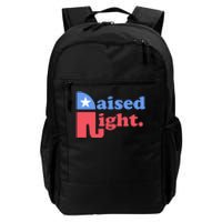 Raised Right Elephant Retro Daily Commute Backpack