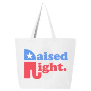 Raised Right Elephant Retro 25L Jumbo Tote