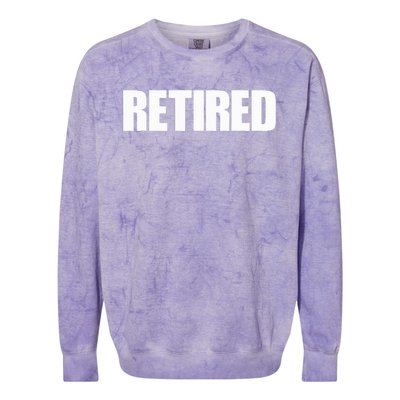 Retired Colorblast Crewneck Sweatshirt