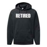 Retired Performance Fleece Hoodie